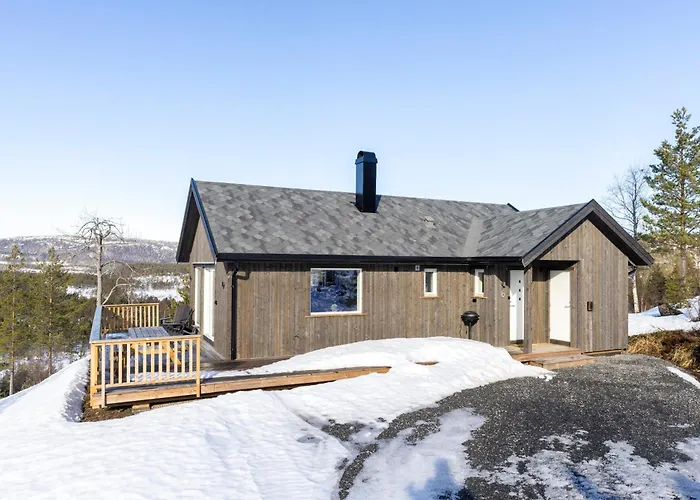 Med Flott Utsikt Ferienhaus Felli